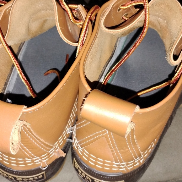 LL Bean CLASSIC Bean Duck Boots Waterproof Unlined Women’s SZ;10 Laces up Shoes. - Picture 6 of 6